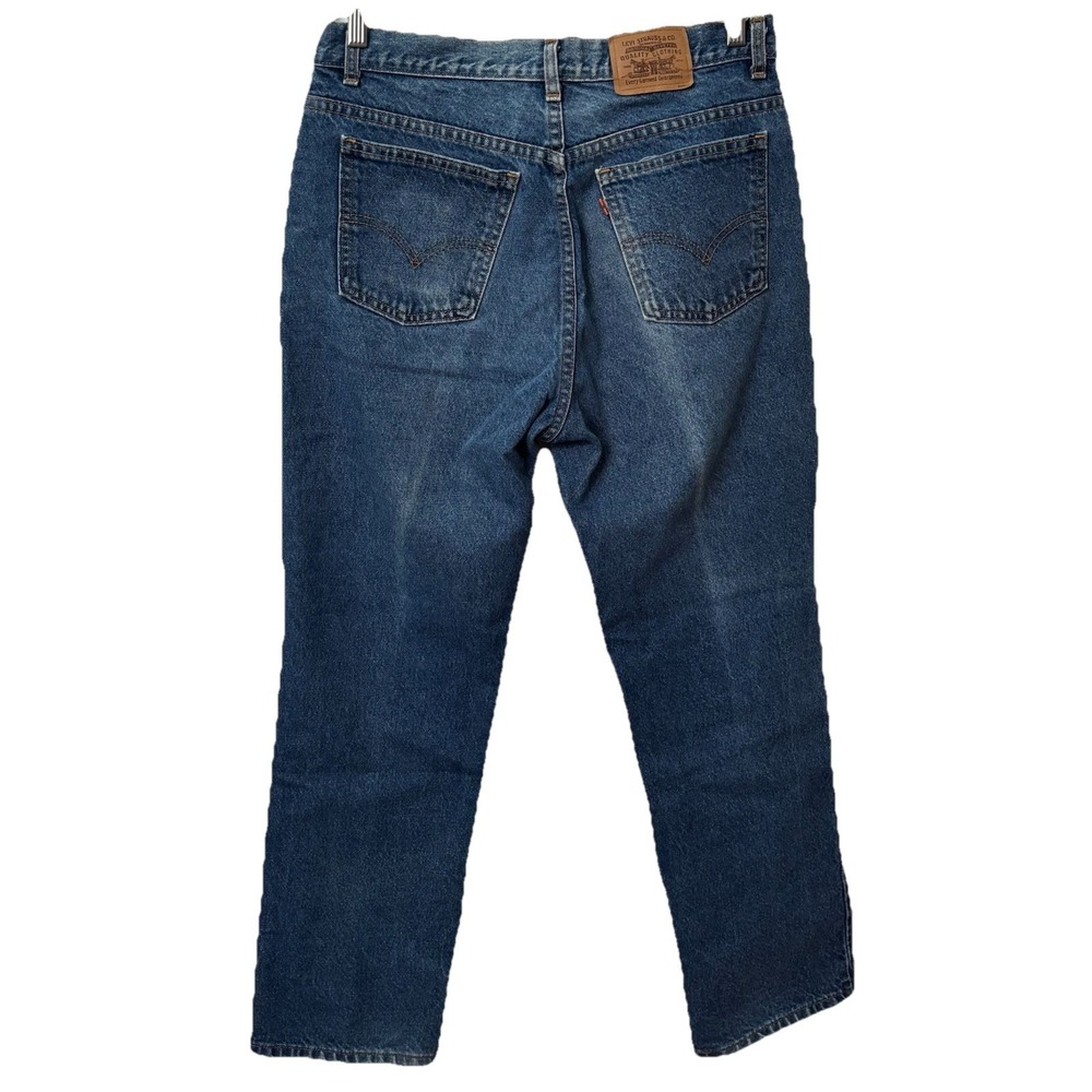 Levi's Men's Straight Jeans - Dark Blue Denim